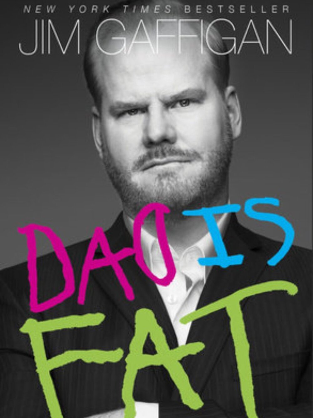 AUDIO BOOK ON CDs - JIM GAFFIGAN - My Dad is Fat